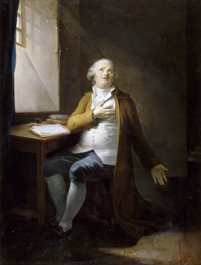 Ludvík XVI. v chrámu od Henri Pierre Danloux