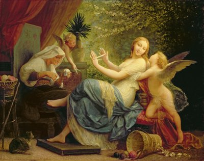 Nevinnost svedena láskou, 1886 od Henri Pierre Picou