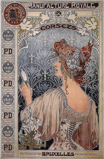 Manufacture Royale, 1897 od Henri Henri Antoine Théodore Livemont