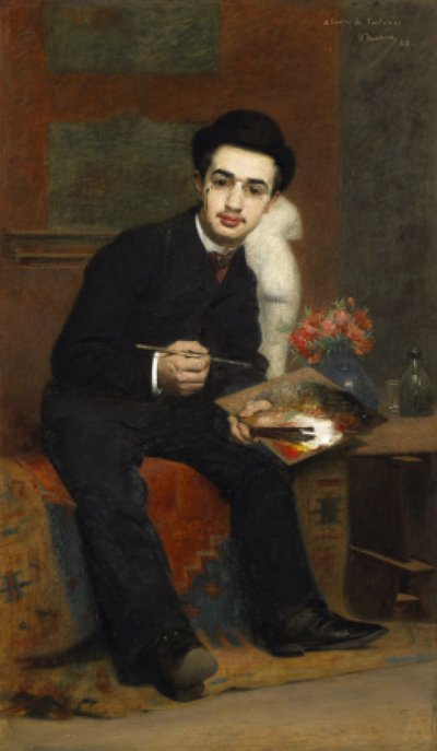 Henri de Toulouse-Lautrec, 1883. od Henri Rachou
