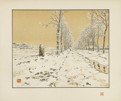 Z Labutího ostrova [Třicet šest pohledů na Eiffelovu věž] od Henri Rivière