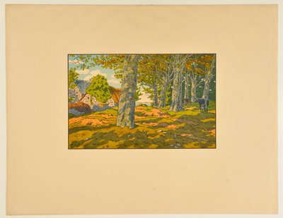 Bukový les u Kerzardenu od Henri Rivière