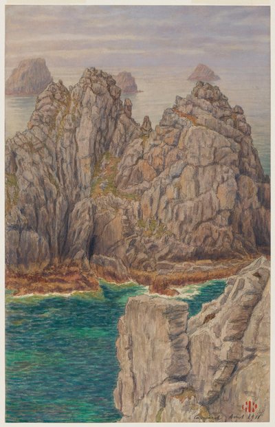 Hromady hrachu. Camaret od Henri Rivière
