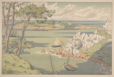 Aspekty přírody: Ostrov od Henri Rivière