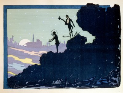 Pokušení svatého Antonína od Henri Rivière