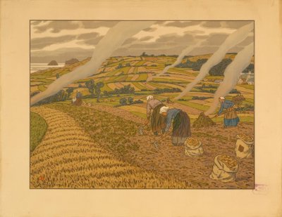 Práce v terénu od Henri Rivière