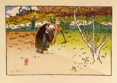 Zeleninová zahrada ve Ville-Hue (Saint-Briac) od Henri Rivière