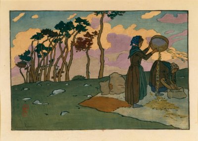 Vítězové (Loguivy) od Henri Rivière