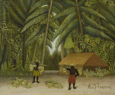 Sklizeň banánů, 1907-10 od Henri Rousseau