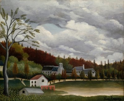 Bièvre poblíž Gentilly od Henri Rousseau