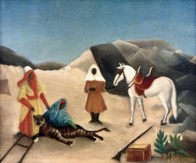 Lov tygrů od Henri Rousseau