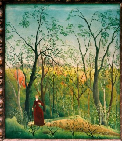 Procházka v lese od Henri Rousseau