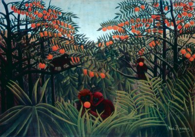 Tropice, 1910 od Henri Rousseau