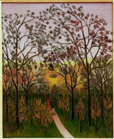 Koutek náhorní plošiny Bellevue od Henri Rousseau