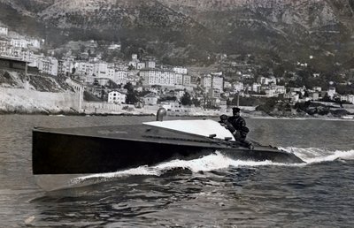 Motorový člun "Meeting de Monaco". od Henri Royer
