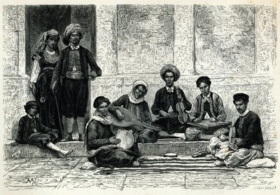 Židovský koncert: Tlemcen od Henri Theophile Hildibrand