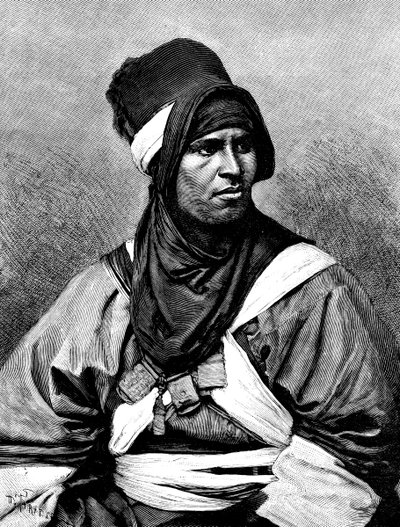 Muž z Targui, 1895. od Henri Thiriat