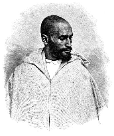 Arab z Tangeru, Maroko, 1895. od Henri Thiriat