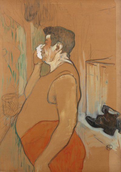 Pan CAUDIEUX, koncert kávového herce, 1896. od Henri Toulouse Lautrec de