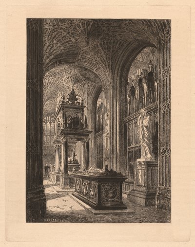 Westminster, kaple Jindřicha VII od Henri Toussaint