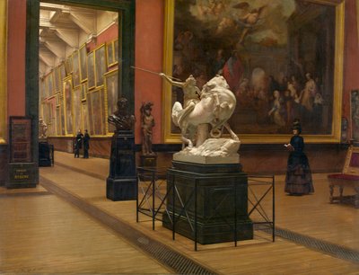 Interiér starého muzea od Henri Van Dyck