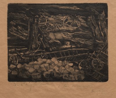 The Vintages!: Place of Devastation, 1894. od Henri de Groux