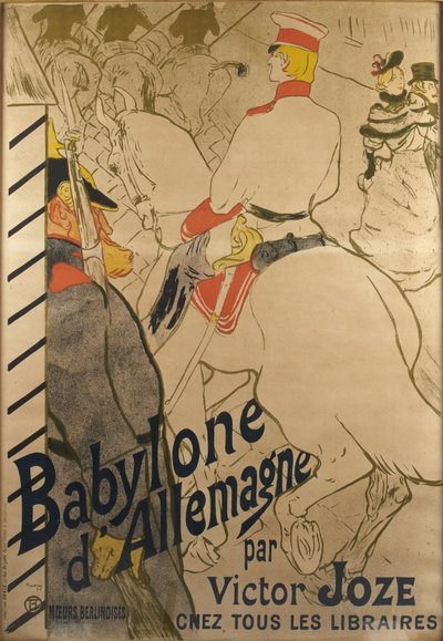Babylon v Německu od Henri de Toulouse-Lautrec
