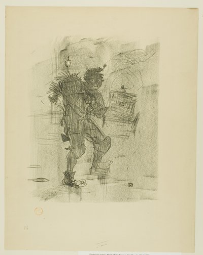 Vánoční balada, z Melodies od Désiré Dihau od Henri de Toulouse-Lautrec