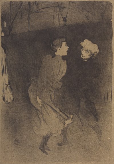 Generální zkouška ve Folies-Bergère od Henri de Toulouse-Lautrec