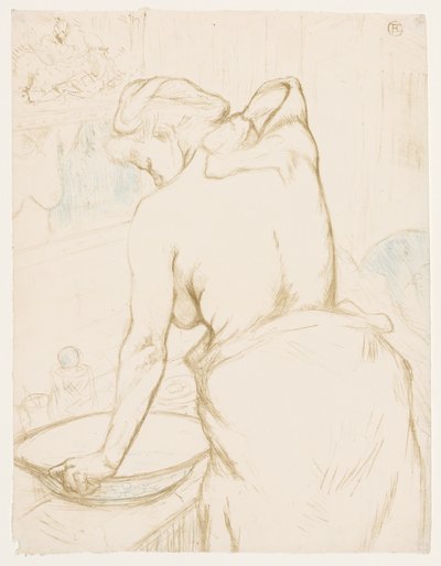 Elles: Toaleta od Henri de Toulouse-Lautrec