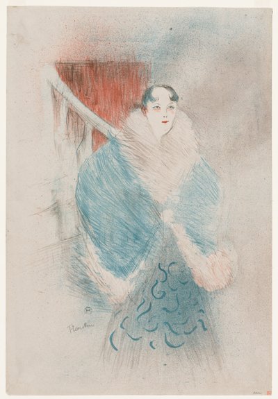 Elsa, zvaná Vídeňská od Henri de Toulouse-Lautrec