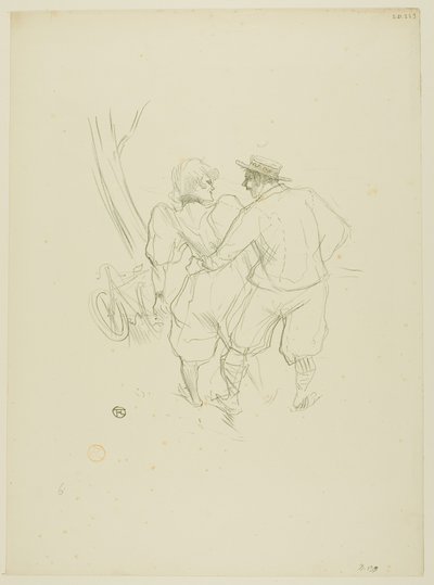 Floréal, z Melodies od Désiré Dihau od Henri de Toulouse-Lautrec