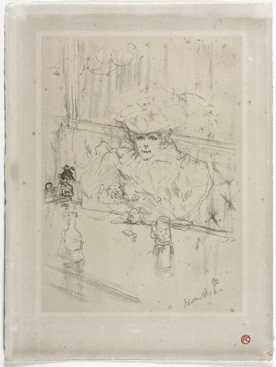 V Hannetonu od Henri de Toulouse-Lautrec