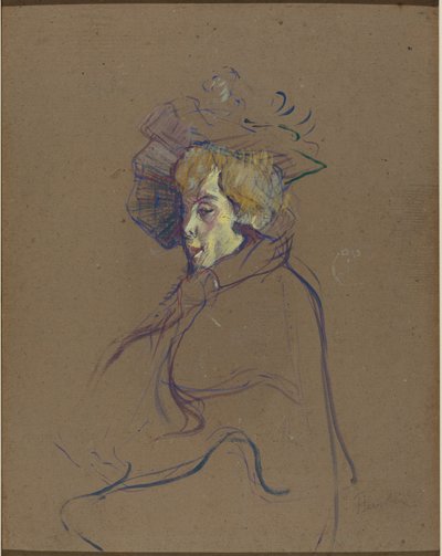 Jane Avrilová od Henri de Toulouse-Lautrec