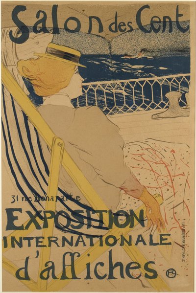 La Passagère du 54 – Promenade en Yacht (Cestující z čísla 54 – Plavba na jachtě) od Henri de Toulouse-Lautrec