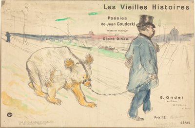 Staré příběhy (obálka/frontispis) od Henri de Toulouse-Lautrec