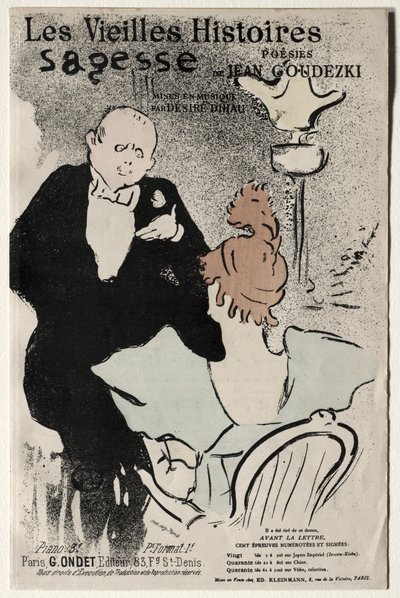 Staré příběhy: Moudrost od Henri de Toulouse-Lautrec