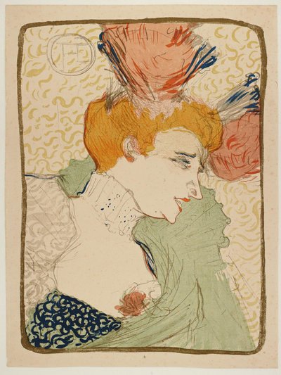 Slečna Marcelle Lender, Busta od Henri de Toulouse-Lautrec
