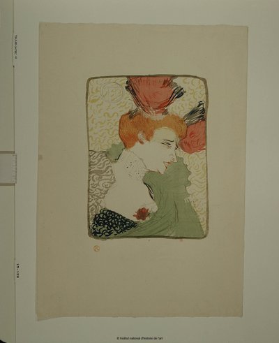 Melle Lender – busta od Henri de Toulouse-Lautrec