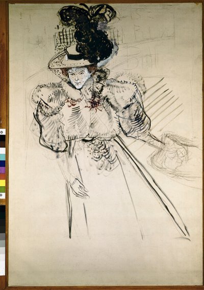 Misia Natansonová od Henri de Toulouse Lautrec