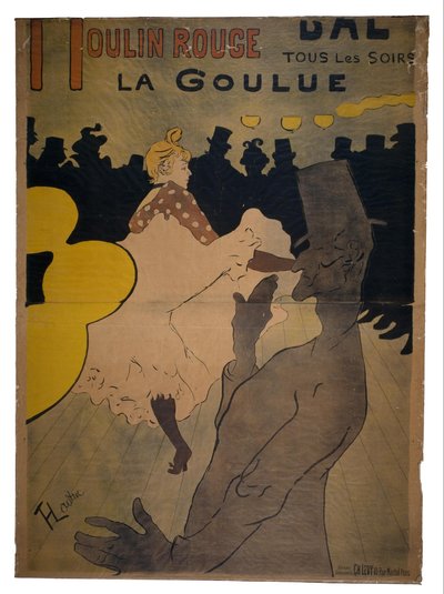 Moulin Rouge, 1891 od Henri de Toulouse-Lautrec