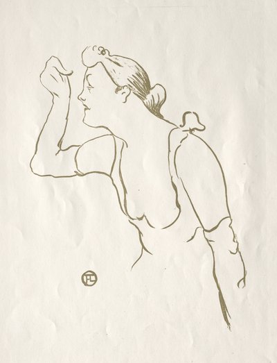 Paula Brebionová od Henri de Toulouse-Lautrec
