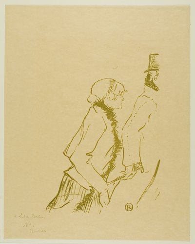 Chudák Street-Walker! od Henri de Toulouse-Lautrec