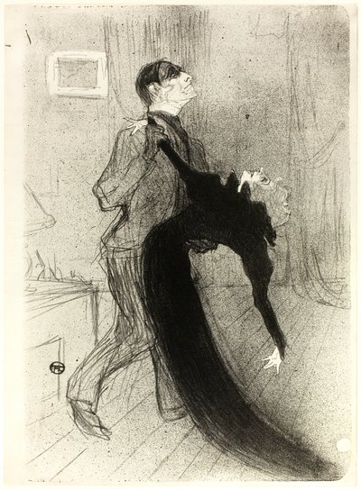 záchvat mdloby od Henri de Toulouse-Lautrec