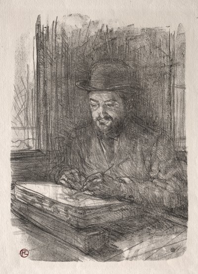 Dobrý litograf od Henri de Toulouse-Lautrec