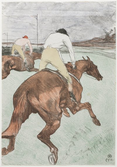 žokej od Henri de Toulouse-Lautrec