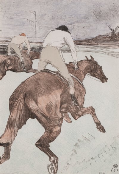 žokej od Henri de Toulouse Lautrec