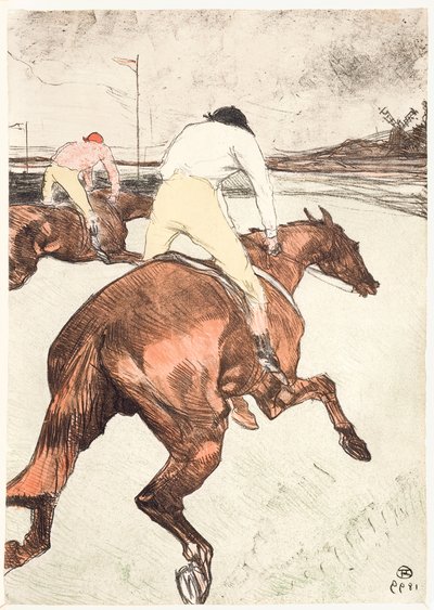 žokej od Henri de Toulouse Lautrec