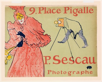 Fotograf Sescau od Henri de Toulouse-Lautrec