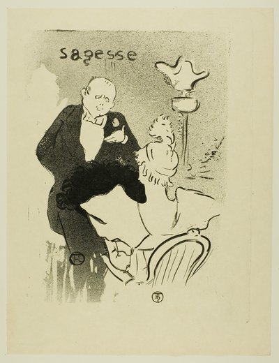 Moudrost od Henri de Toulouse-Lautrec